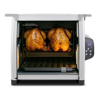 Ronco 6000 Platinum Series Rotisserie Oven, 3 Cooking Functions, Digital Display, Includes Rotisseri
