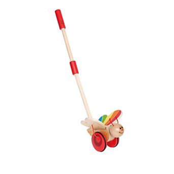 Hape Wooden Push & Pull Butterfly Walking Toy
