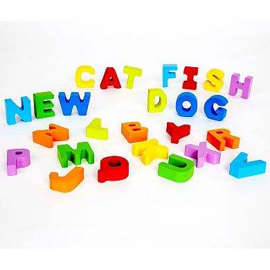 Hape Wooden Alphabet Educational Learning Puzzle