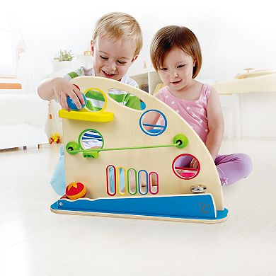 Hape Totally Amazing Roller Derby Marble Racing Toddler Toy