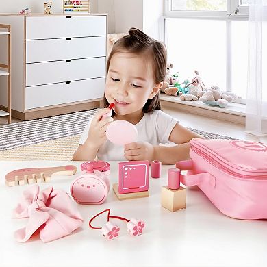 Hape 11-Piece Beauty Belongings Wooden Cosmetics Playset
