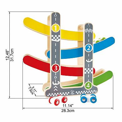 Hape Fast Flip Wooden Racetrack