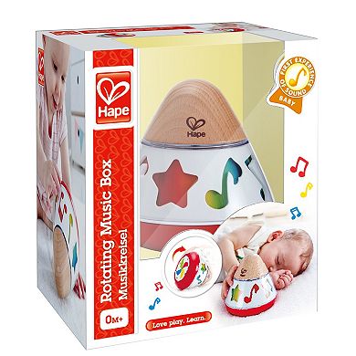 Hape Spin & Play The Music Rotating Baby Music Box Toy