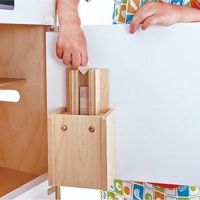 Hape Gourmet Kitchen White Fridge-Freezer Toy