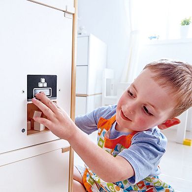 Hape Gourmet Kitchen White Fridge-Freezer Toy