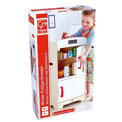 Hape Gourmet Kitchen White Fridge-Freezer Toy