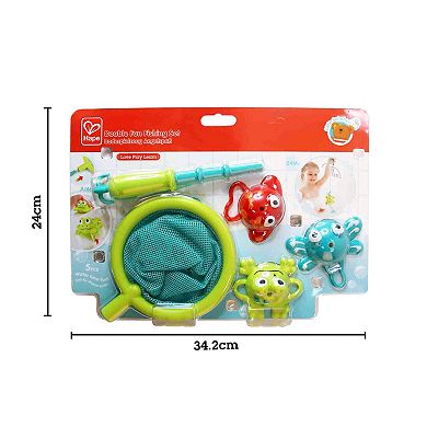 Hape Double Fun Jumping Sea Creatures Fishing Set