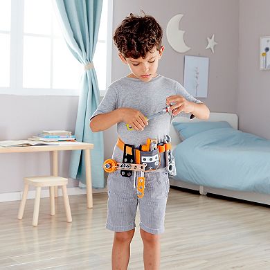 Hape Junior Inventor 19-Piece Scientific Tool Belt