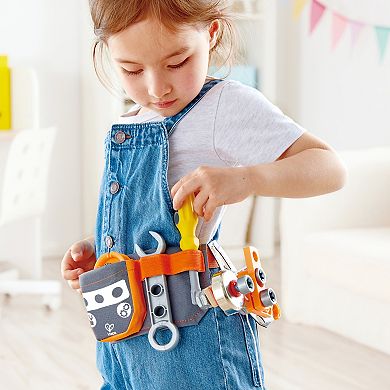 Hape Junior Inventor 19-Piece Scientific Tool Belt