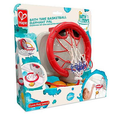 Hape Bath Basketball Elephant Pal Bathtub Shooting Game