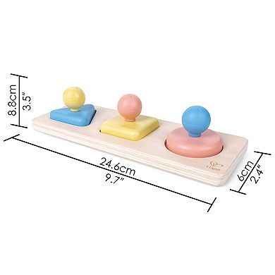 Hape: Montessori Mirror Shape Puzzle