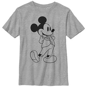 Disney's Mickey Mouse Formal Outfit Boys Husky Graphic Tee