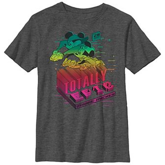 Disney's Mickey & Minnie Gamers Totally Epic Boys Husky Graphic Tee