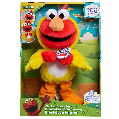 Just Play Sesame Street Chicken Dance Elmo Feature Plush