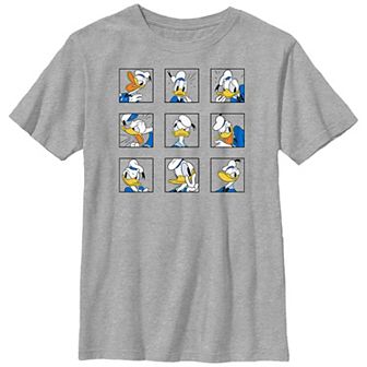 Disney's Donald Duck Classic Expressions Shoots Boys Husky Graphic Tee