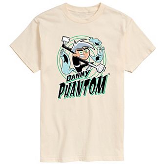 Men's Danny Phantom Ghost Logo Graphic Tee