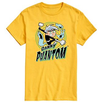 Men's Danny Phantom Ghost Logo Graphic Tee