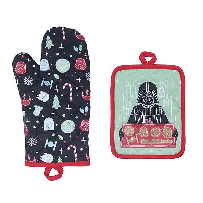 Nicholas Square® Star Wars Darth Vader Oven Mitt Pot Mitt Set
