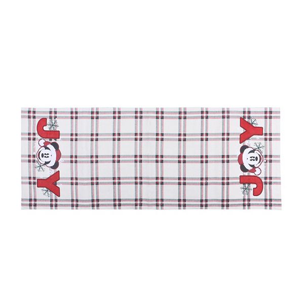 St. Nicholas Square® Disney Mickey Mouse Joy Applique Runner - Birch