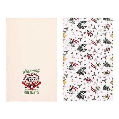 St. Nicholas Square Disney Mickey & Minnie Mouse 2-Pack Kitchen Towel Set
