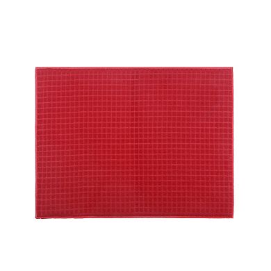 Christmas plaid dish towels