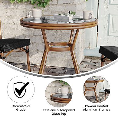 Flash Furniture Marseille Indoor / Outdoor Commercial French Bistro Table