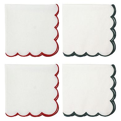 St. Nicholas Square 4-Piece Napkin & Napkin Rings Set