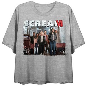 Juniors' Scream 6 Photo Art Graphic Tee