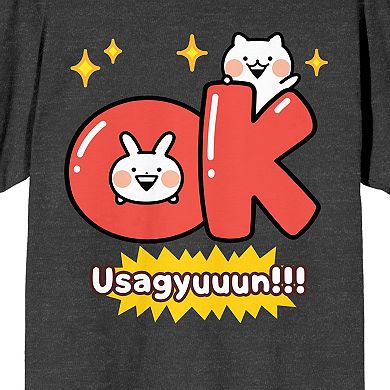 Juniors' Usagyuuun Characters Climbing Graphic Tee