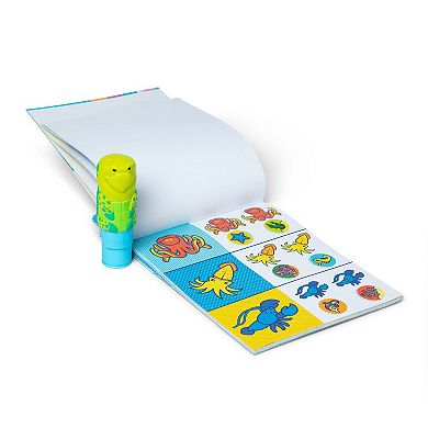 Melissa & Doug Sticker WOW! Activity Pad & Sticker Stamper – Sea Turtle