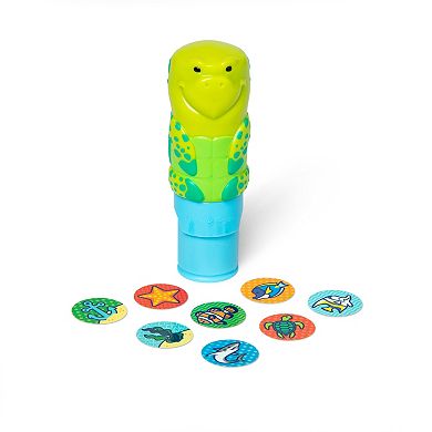 Melissa & Doug Sticker WOW! Activity Pad & Sticker Stamper – Sea Turtle