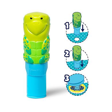 Melissa & Doug Sticker WOW! Activity Pad & Sticker Stamper – Sea Turtle