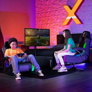 X-Rocker G-Force RGB Audio Floor Rocker Gaming Chair