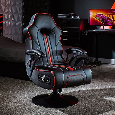 X-Rocker Torque Bluetooth Audio Pedestal Gaming Chair with Subwoofer & Vibration