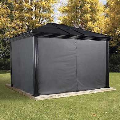 Sojag Cambridge Gazebo Curtains 10 x 12 ft.