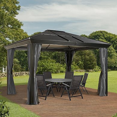 Sojag Cambridge Gazebo Curtains 10 x 12 ft.
