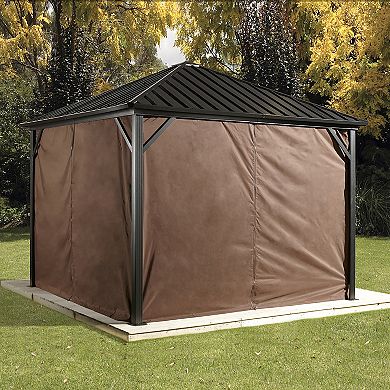 Sojag Dakota Gazebo Curtains 10 x 12 ft.