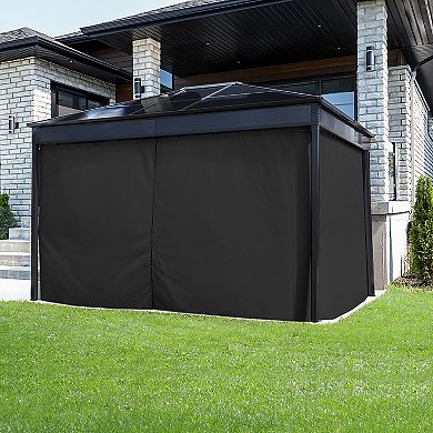 Sojag Diani Gazebo Curtains 10 x 12 ft.