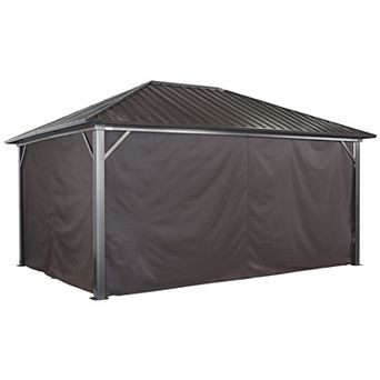 Sojag Genova Gazebo Curtains 12 x 12 ft.