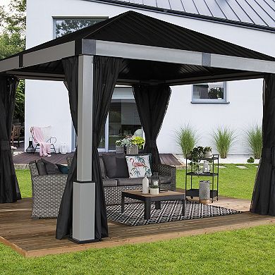 Sojag Lena Gazebo Curtains 12 x 12 ft.
