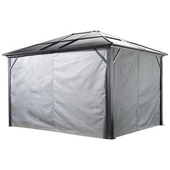 Sojag Meridien Gazebo Curtains 12 x 16 ft.