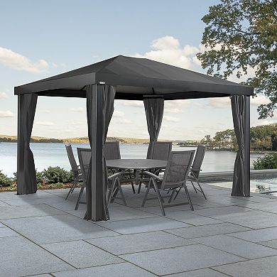 Sojag Monteserra Gazebo Curtains 10 x 12ft.