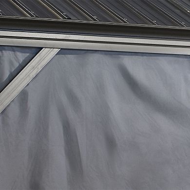Sojag Mykonos Gazebo Curtains 12 x 14 ft.