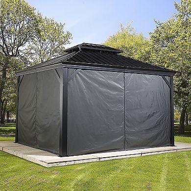 Sojag Mykonos Gazebo Curtains 12 x 14 ft.