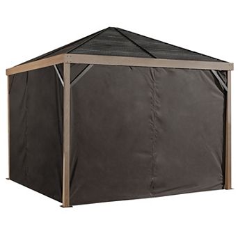 Sojag Sanibel Gazebo Curtains 8 x 8 ft.