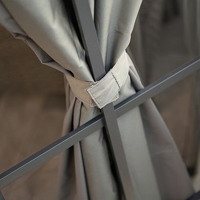 Sojag Savino Gazebo Curtains 12 x 14 ft.