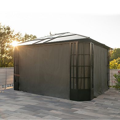 Sojag Savino Gazebo Curtains 12 x 14 ft.
