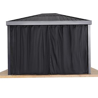 Sojag Skylight Gazebo Curtains 10 x 12 ft.