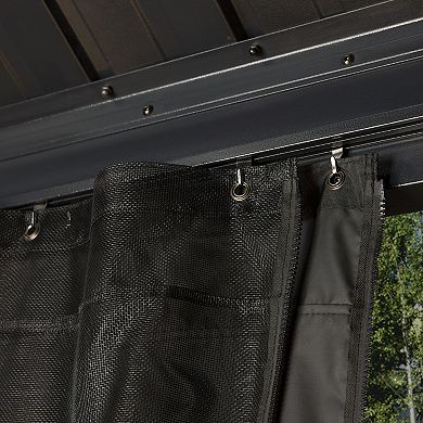 Sojag Skylight Gazebo Curtains 10 x 12 ft.