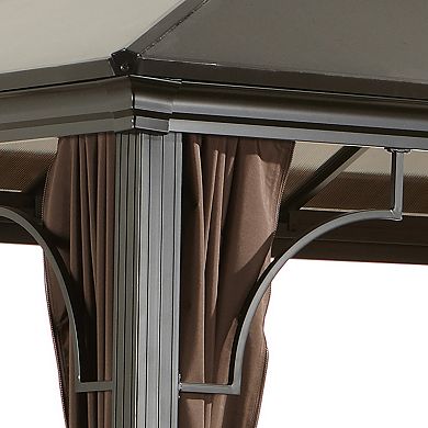 Sojag Sumatra Gazebo Curtains 10 x 12 ft.